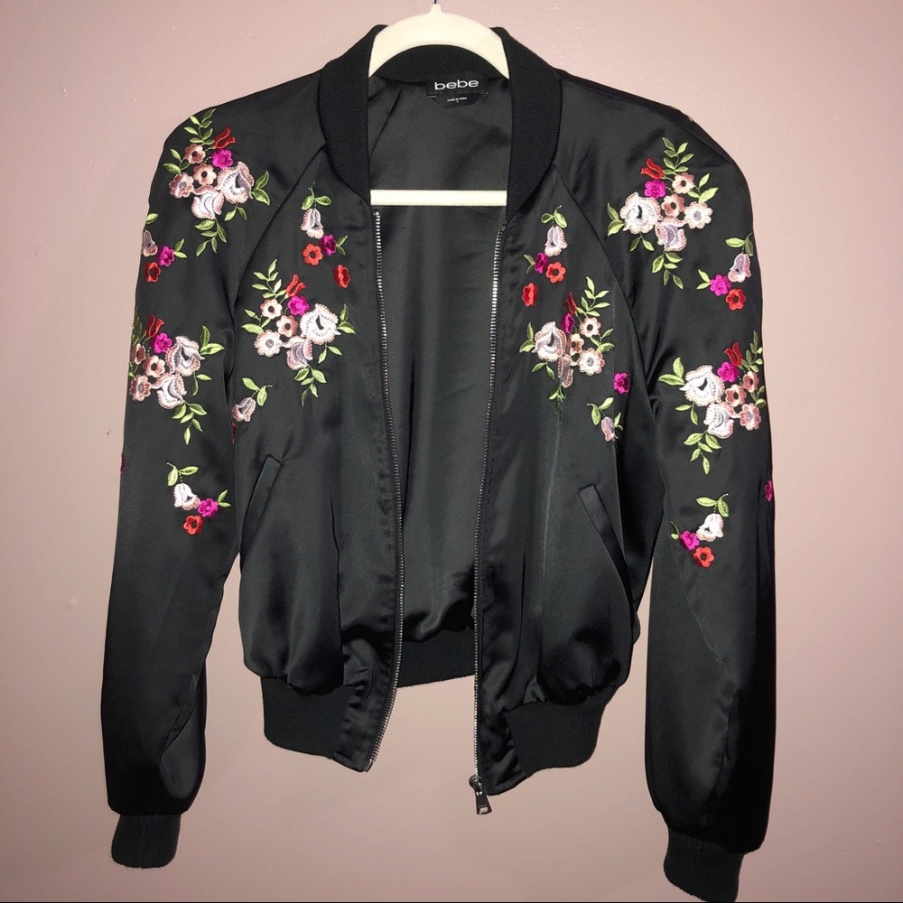 Bebe Floral Jacket